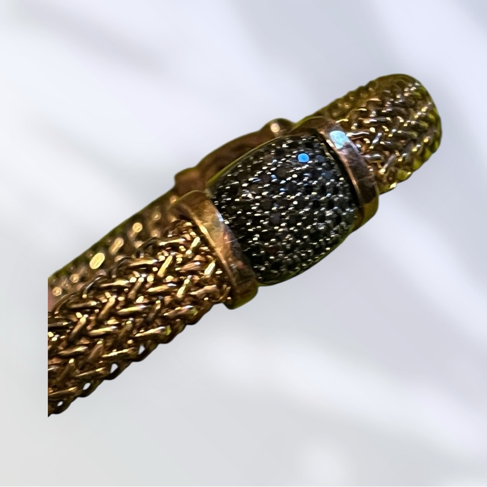 Milor Italy Vintage Gold and Black Bracelet - Picture 4 of 7